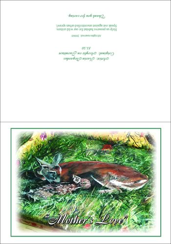 "Mother's Love" Greeting Card
